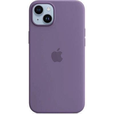 Coque en silicone Apple iPhone 14 Plus - MagSafe, Violet Coque en silicone Apple iPhone 14 Plus - MagSafe, Violet