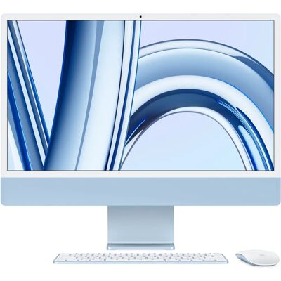 Apple M3 iMac 24 Retina 4.5K Blauw - Alles-in-één PC Apple M3 iMac 24 Retina 4.5K Blauw - Alles-in-één PC