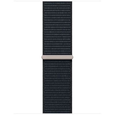 Boucle sport noire Apple pour Apple Watch 41mm - Publicité Boucle sport noire Apple pour Apple Watch 41mm - Publicité