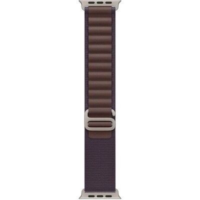 Apple Indigo gerecycled polyester spandex titanium horlogeband voor 49mm - Slimme draagbare accessoires Apple Indigo gerecycled polyester spandex titanium horlogeband voor 49mm - Slimme draagbare accessoires