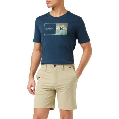 HURLEY Phantom 18 Beige Shorts - Shorts HURLEY Phantom 18 Beige Shorts - Shorts