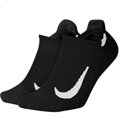 Nike Multiplier Laufsocken No-Show - Schwarz/Weiß - XL 11.5+ - Socken Nike Multiplier Laufsocken No-Show - Schwarz/Weiß - XL 11.5+ - Socken