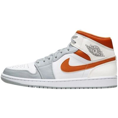 Nike Air Jordan 1 Mid Starfish Orange - Buty Nike Air Jordan 1 Mid Starfish Orange - Buty