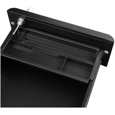 SONGMICS Rollcontainer - 3 Auszüge, Metall, Schloss - 30x46x59.2cm SONGMICS Rollcontainer - 3 Auszüge, Metall, Schloss - 30x46x59.2cm