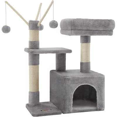 Feandrea Padded Perch Cat Tree - 72 cm, Light Grey Feandrea Padded Perch Cat Tree - 72 cm, Light Grey