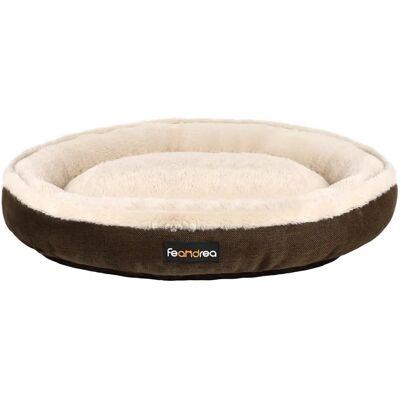 Pat pentru animale Homestoreking în formă de gogoan - 75cm Loc confortabil rotund Pat pentru animale Homestoreking în formă de gogoan - 75cm Loc confortabil rotund