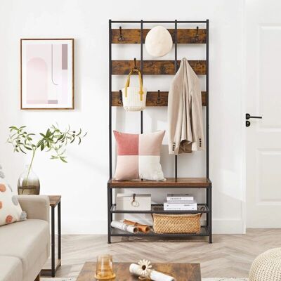 VASAGLE - Appendiabiti Autoportante - 8-hook - Coat Rack VASAGLE - Appendiabiti Autoportante - 8-hook - Coat Rack