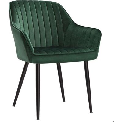 SONGMICS - Velvet Upholstered Dining Chair - 49 cm Sitz - Dining Chair SONGMICS - Velvet Upholstered Dining Chair - 49 cm Sitz - Dining Chair