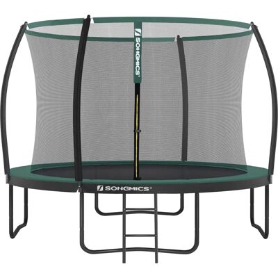 SONGMICS Green 10ft Round Trampoline with Safety Net - Trampoline SONGMICS Green 10ft Round Trampoline with Safety Net - Trampoline