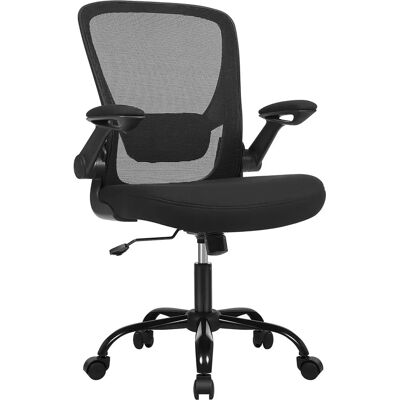SONGMICS Ergonomischer Bürostuhl - Verstellbare Lendenwirbelstütze, 360° Dreh, Mesh-Rücken SONGMICS Ergonomischer Bürostuhl - Verstellbare Lendenwirbelstütze, 360° Dreh, Mesh-Rücken