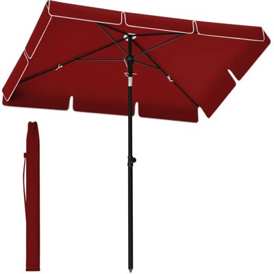 SONGMICS Rechteckiger Balkonsonnenschirm UV 50+ - Sonnenschirm SONGMICS Rechteckiger Balkonsonnenschirm UV 50+ - Sonnenschirm