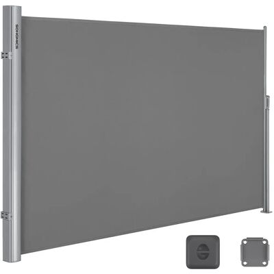 Songmics - 180x350cm Toldo - Gris - Intimité - Awning - Publicité Songmics - 180x350cm Toldo - Gris - Intimité - Awning - Publicité
