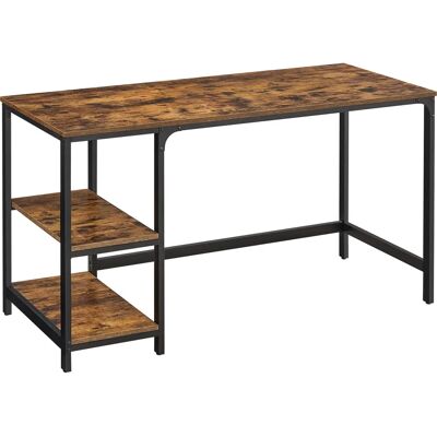 Bureau Vasagle de SONGMICS - Structure en acier, Marron - Bureau - Publicité Bureau Vasagle de SONGMICS - Structure en acier, Marron - Bureau - Publicité