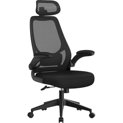 Sedia Ufficio Ergonomica con Poggiatesta e Supporto Lombare Regolabili Sedia Ufficio Ergonomica con Poggiatesta e Supporto Lombare Regolabili