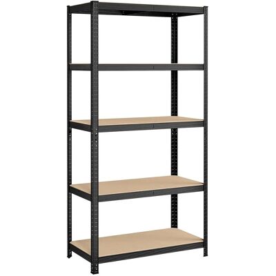 SONGMICS Schwerlastregal - 5 verstellbare MDF-Regale - 100x50x200cm SONGMICS Schwerlastregal - 5 verstellbare MDF-Regale - 100x50x200cm