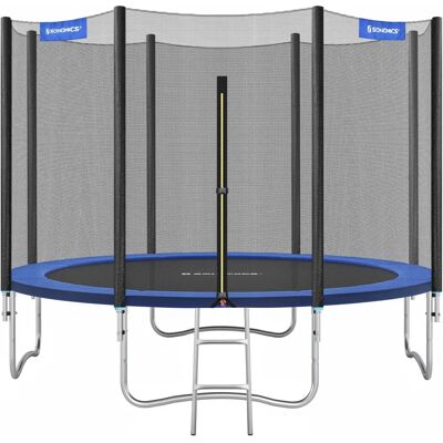 Trampoline SONGMICS 12 pié avec filet de sécurité - Extérieur - Publicité Trampoline SONGMICS 12 pié avec filet de sécurité - Extérieur - Publicité