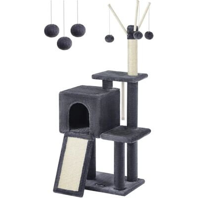 Feandrea Cat Tree with Scratching Post - Multi-level Indoor Cat Tower Feandrea Cat Tree with Scratching Post - Multi-level Indoor Cat Tower