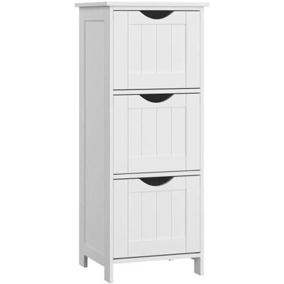 VASAGLE Kylpyhuoneen säilytyskaappi - 3 laatikkoa - 32x30x81cm VASAGLE Kylpyhuoneen säilytyskaappi - 3 laatikkoa - 32x30x81cm