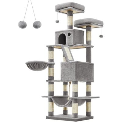 Feandrea PCT165W01 Cat Tree - Light Grey Feandrea PCT165W01 Cat Tree - Light Grey