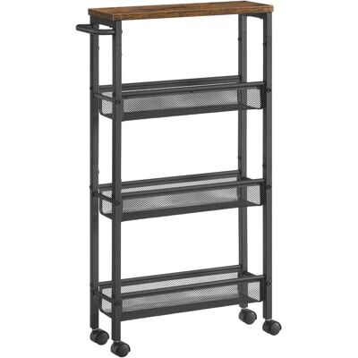 Vasagle Carrello stretto 4 livelli - Carrello Vasagle Carrello stretto 4 livelli - Carrello
