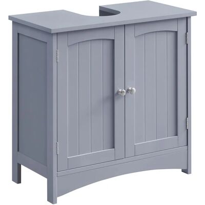 Armário de banheiro VASAGLE com 2 portas - Móvel de banheiro Armário de banheiro VASAGLE com 2 portas - Móvel de banheiro