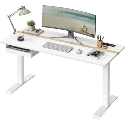 SONGMICS Vasagle Scrivania Regolabile in Altezza - Elettrica, Memoria, 60x140cm SONGMICS Vasagle Scrivania Regolabile in Altezza - Elettrica, Memoria, 60x140cm