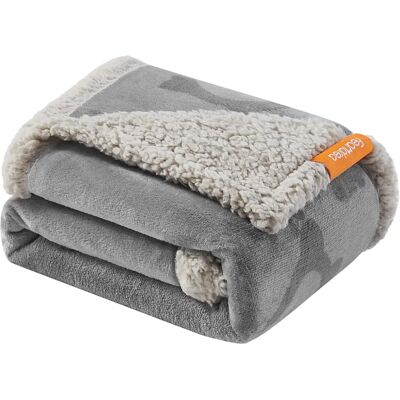 Feandrea Waterproof Dog Blanket - Small, Grey, 73 x 63 cm - Dog Blanket Feandrea Waterproof Dog Blanket - Small, Grey, 73 x 63 cm - Dog Blanket