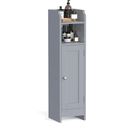 Meuble de salle de bain étroit VASAGLE blanc Meuble de salle de bain étroit VASAGLE blanc