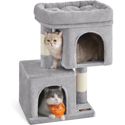 Albero per Gatti Feandrea 67 cm con 2 Tane - Torre per Interni Albero per Gatti Feandrea 67 cm con 2 Tane - Torre per Interni