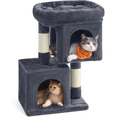 Feandrea Cat Tree with 2 Cat Caves - 40x30x67 cm Feandrea Cat Tree with 2 Cat Caves - 40x30x67 cm