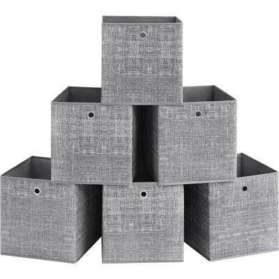 SONGMICS Grey Heathered Foldable Storage Box - Storage Box SONGMICS Grey Heathered Foldable Storage Box - Storage Box
