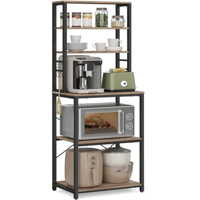 Vasagle 6-tier Kitchen Shelf - Space Saver Organizer Vasagle 6-tier Kitchen Shelf - Space Saver Organizer
