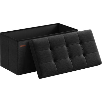 Banque de rangement en lin - 38x76x38cm - 300kg Banque de rangement en lin - 38x76x38cm - 300kg