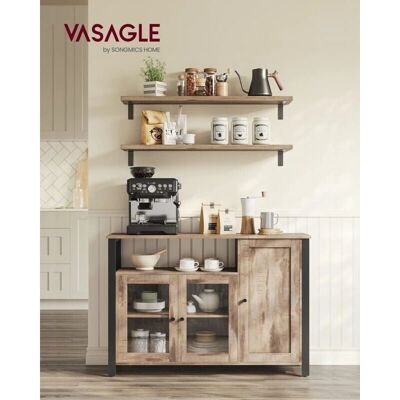 Armario de Almacenaje Vasagle - 33x110x75cm - Elegante, Estantes Ajustables Armario de Almacenaje Vasagle - 33x110x75cm - Elegante, Estantes Ajustables