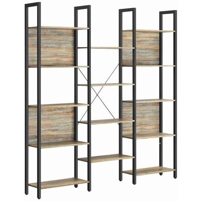 Vasagle LLS107B60 - Bücherregal - Schwarz - Wohnzimmer Vasagle LLS107B60 - Bücherregal - Schwarz - Wohnzimmer