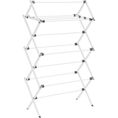SONGMICS White Foldable Clothes Airer - Clothes Dryer SONGMICS White Foldable Clothes Airer - Clothes Dryer