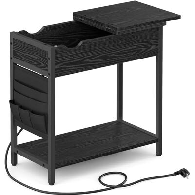 Table d'Appoint Vasagle Compacte avec Station de Charge - Table d'Appoint - Publicité Table d'Appoint Vasagle Compacte avec Station de Charge - Table d'Appoint - Publicité