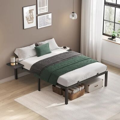 SONGMICS Vasagle Metallbettgestell mit Stauraum - 190 x 140 cm SONGMICS Vasagle Metallbettgestell mit Stauraum - 190 x 140 cm
