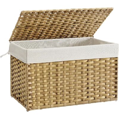 SONGMICS Natürliche Aufbewahrungskorb 105L SONGMICS Natürliche Aufbewahrungskorb 105L