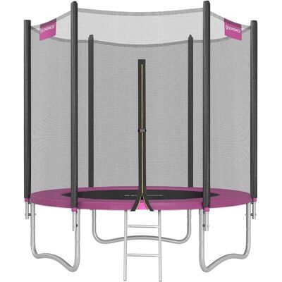 SONGMICS Trampoline de jardin avec filet de sécurité - 183 cm - Publicité SONGMICS Trampoline de jardin avec filet de sécurité - 183 cm - Publicité