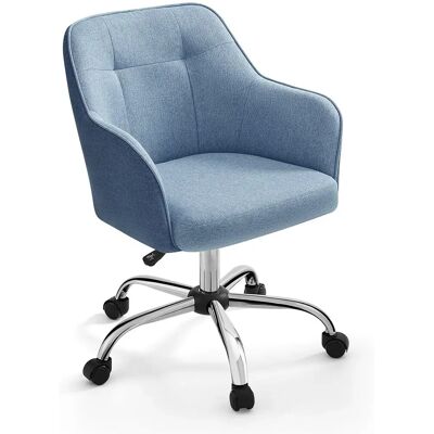 SONGMICS OBG019 Chaise de bureau ergonomique bleue - Publicité SONGMICS OBG019 Chaise de bureau ergonomique bleue - Publicité