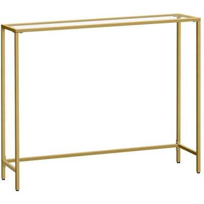 VASAGLE LGT132A01 Eingangs Tisch - Beistelltisch aus Hartglas VASAGLE LGT132A01 Eingangs Tisch - Beistelltisch aus Hartglas
