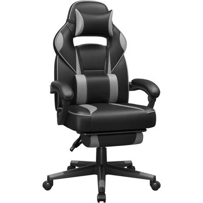 Songmics Ergonomischer Bürostuhl mit Fußstütze - Schreibtischstuhl Songmics Ergonomischer Bürostuhl mit Fußstütze - Schreibtischstuhl