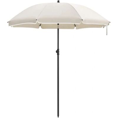 SONGMICS Sonnenschirm 1,8m - UV-Schutz, Polyester, Strand SONGMICS Sonnenschirm 1,8m - UV-Schutz, Polyester, Strand