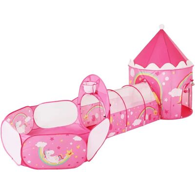 Tente de Jeu Enfant Rose avec Licorne - SONGMICS Tente de Jeu Enfant Rose avec Licorne - SONGMICS