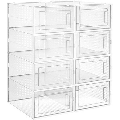 Songmics Modell LSP08SWT Weiß Schuhorganizer Songmics Modell LSP08SWT Weiß Schuhorganizer