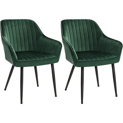 Homestoreking Set Med 2 Matsalsstolar Grå - Dining Chair Homestoreking Set Med 2 Matsalsstolar Grå - Dining Chair
