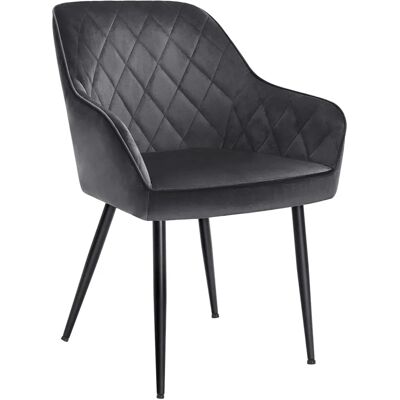 Songmics LDC088G016 Set di 6 Sedie da Pranzo - Metallo Songmics LDC088G016 Set di 6 Sedie da Pranzo - Metallo