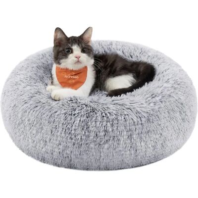 Feandrea Lit pour Chien - Surface en peluche douce - 40x40x15cm - Publicité Feandrea Lit pour Chien - Surface en peluche douce - 40x40x15cm - Publicité
