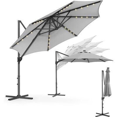 SONGMICS Parasol de Jardin 3 m - UV 50+ - 28 LED - Publicité SONGMICS Parasol de Jardin 3 m - UV 50+ - 28 LED - Publicité